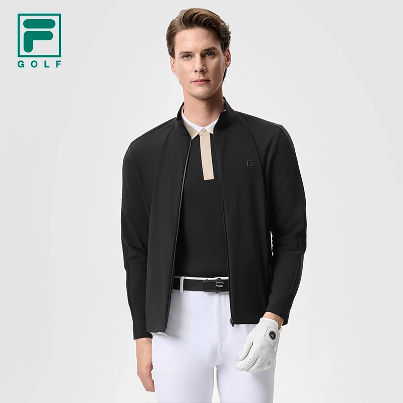 Fila/斐乐新款男子【简约百搭针织长袖外套春】舒适A11M525502F