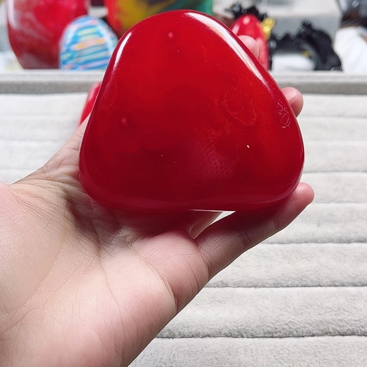 隋***弋玛瑙/玉髓未镶嵌珠宝奇石