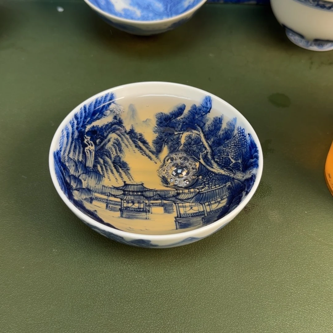 景德镇纯手绘茶具圆圆246