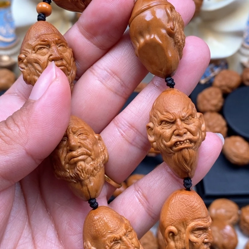 【闪购商品】橄榄核手串橄榄手工雕刻工艺