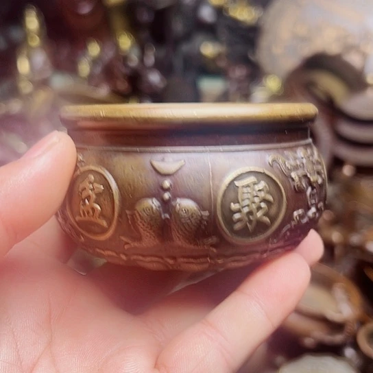 铜制工艺把玩摆件