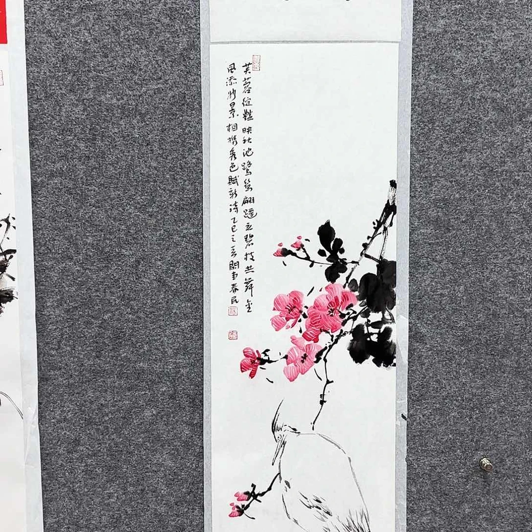 国画闲堂春民国画作品