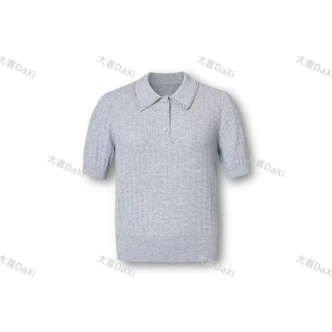 *大喜【拉K家】桑蚕丝夏季透气羊毛Polo（25SS7007）