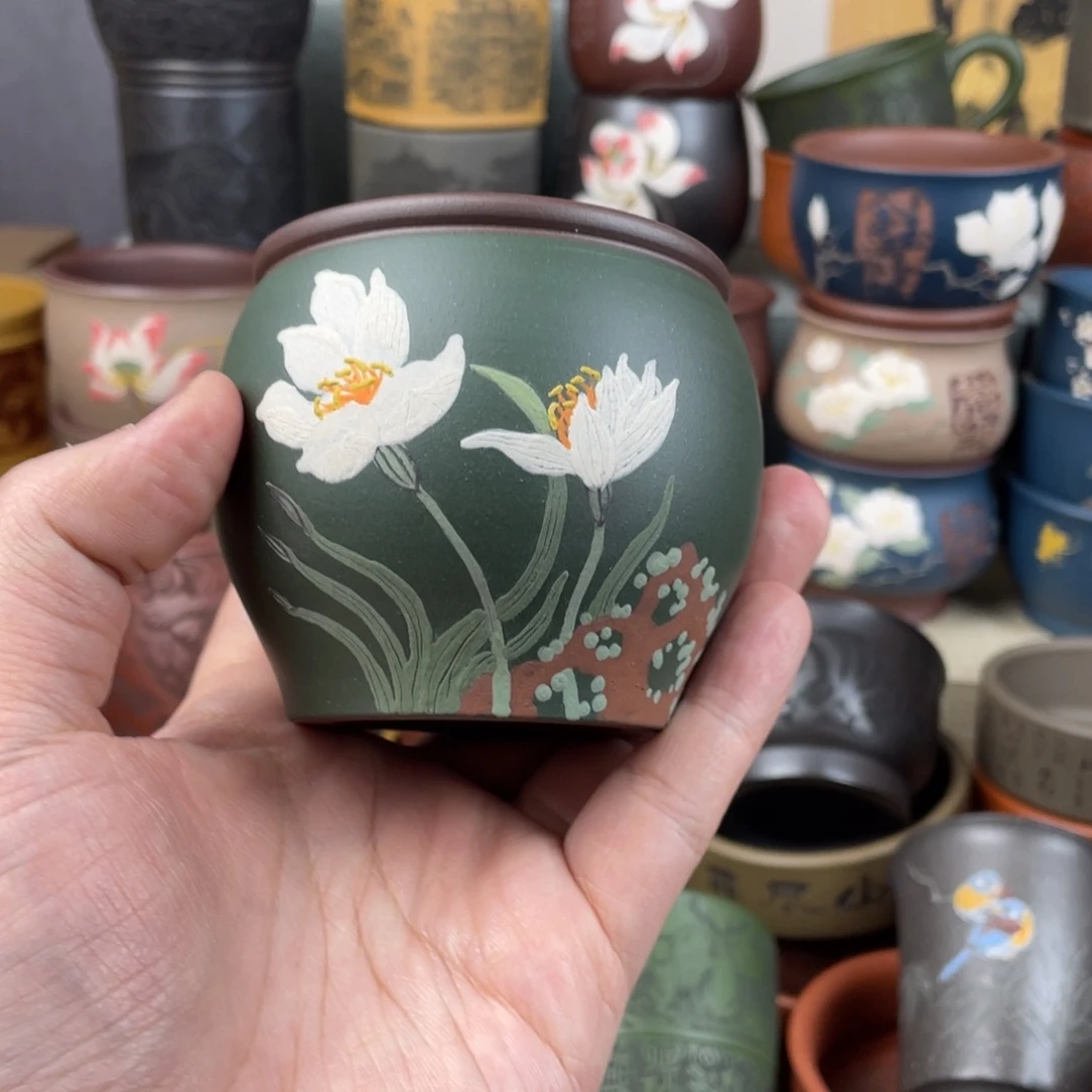 紫砂茶杯紫砂茶杯