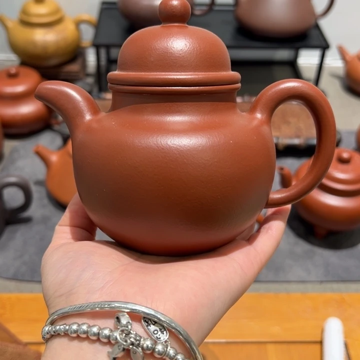 紫砂茶壶宜兴黄龙山紫砂壶