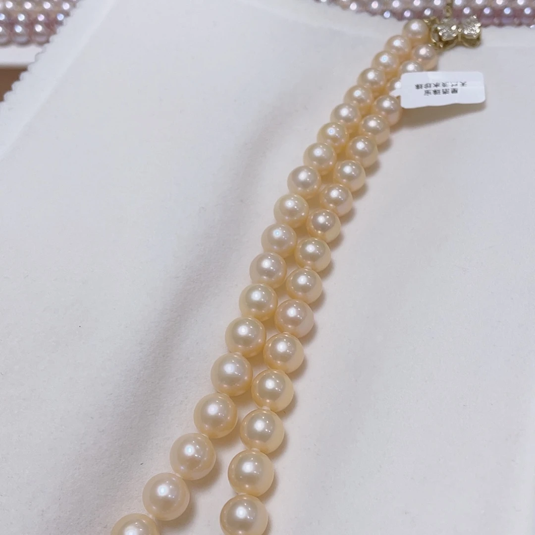 银S925镶嵌淡水珍珠颈饰