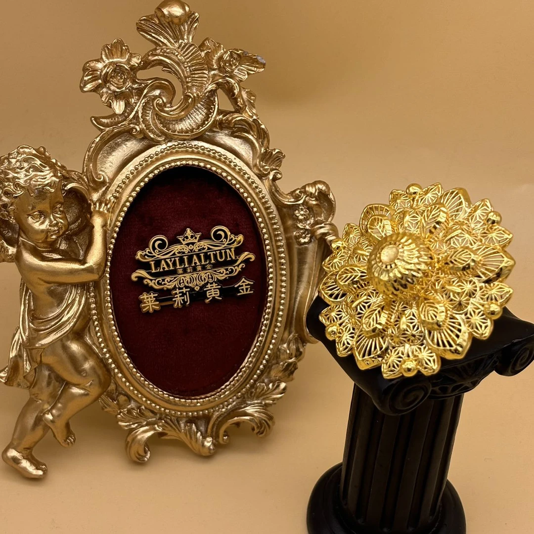 A播 10.18g足金999戒指e