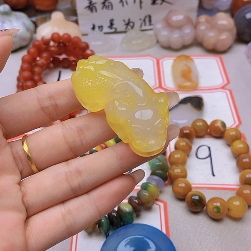 【闪购商品】未镶嵌玛瑙/玉髓珠宝半成品?****?