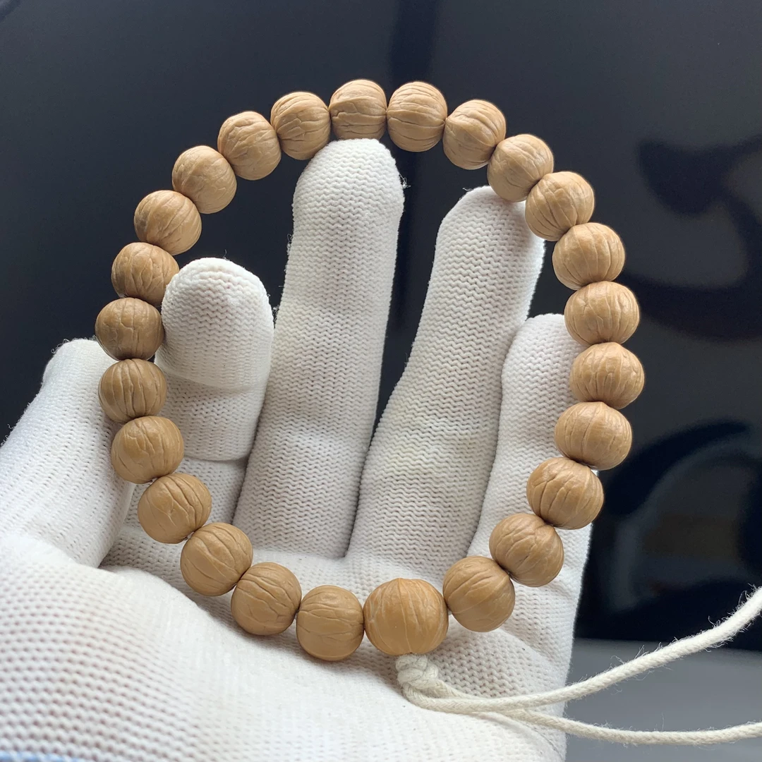 全品无暇原皮原色小尺寸猴头核桃南瓜桩手持