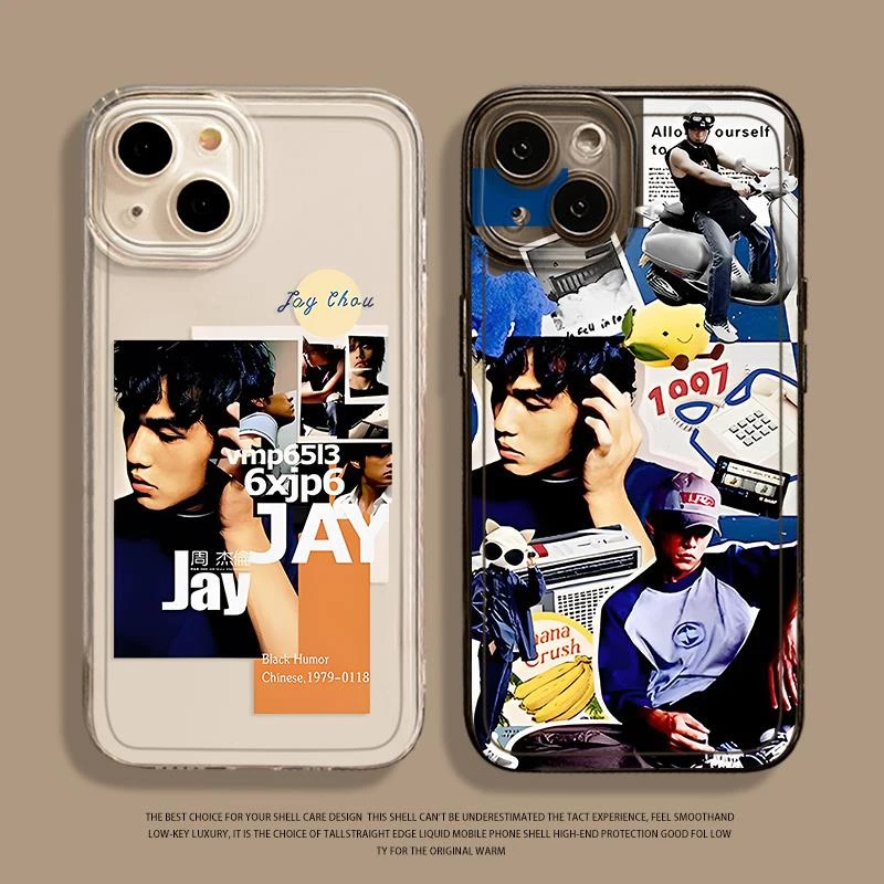 周杰伦手机壳jay适用苹果16华为mate60pro周边iphone15专辑pura70