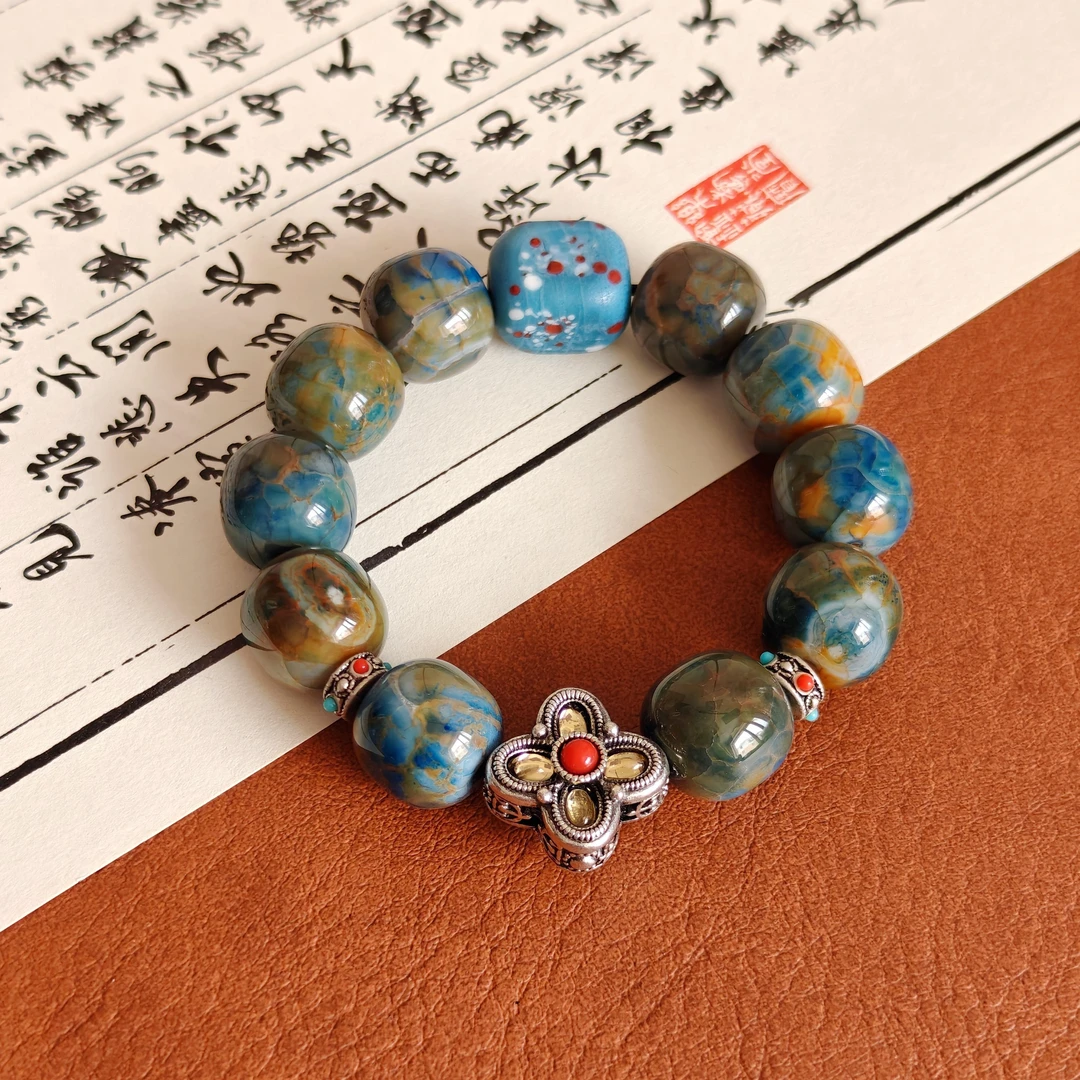 【直播专属10-100】非金属 琉璃  亚克力 木珠 树脂 diy散珠配件