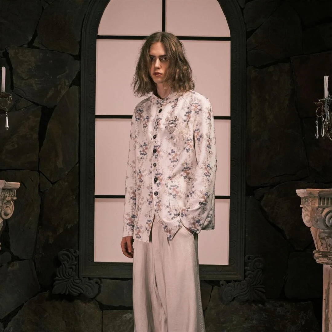 TAM TUAS · Gardenia 栀子花刺绣双面外套