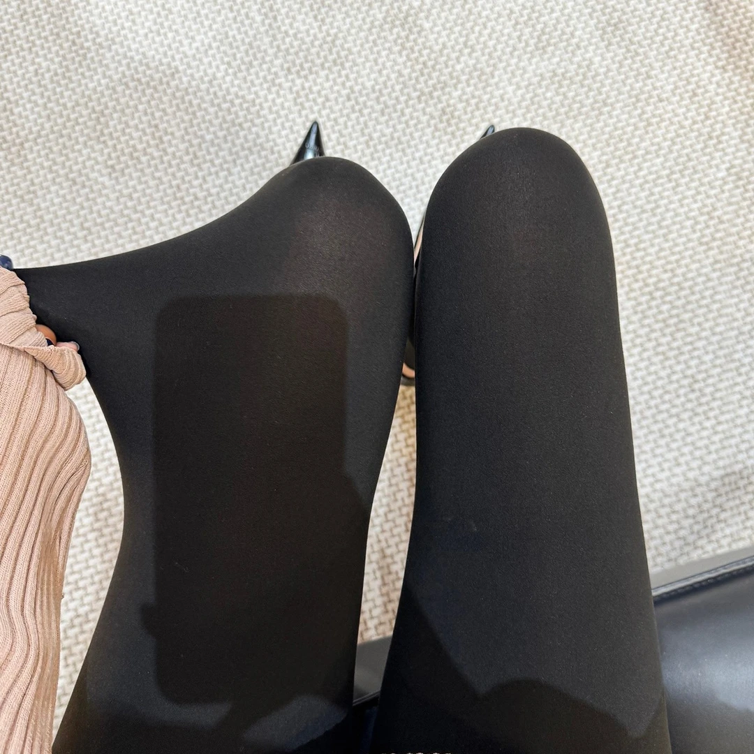【贵夫人推荐】摩登发热高弹踩脚裤百搭时尚黑色灰色咖色