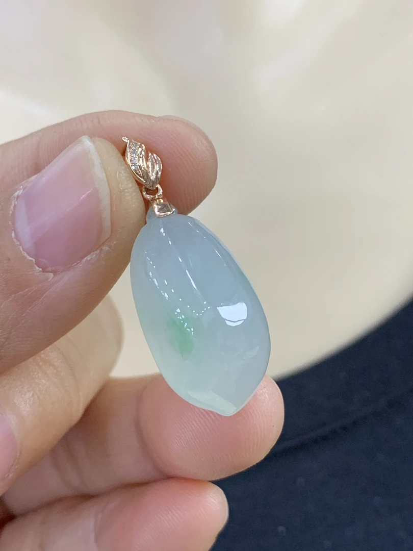 18k金镶嵌福瓜，完美