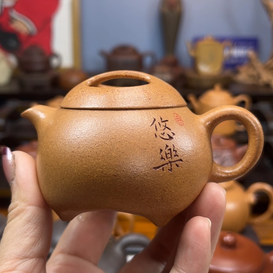 紫砂茶具半手工制作