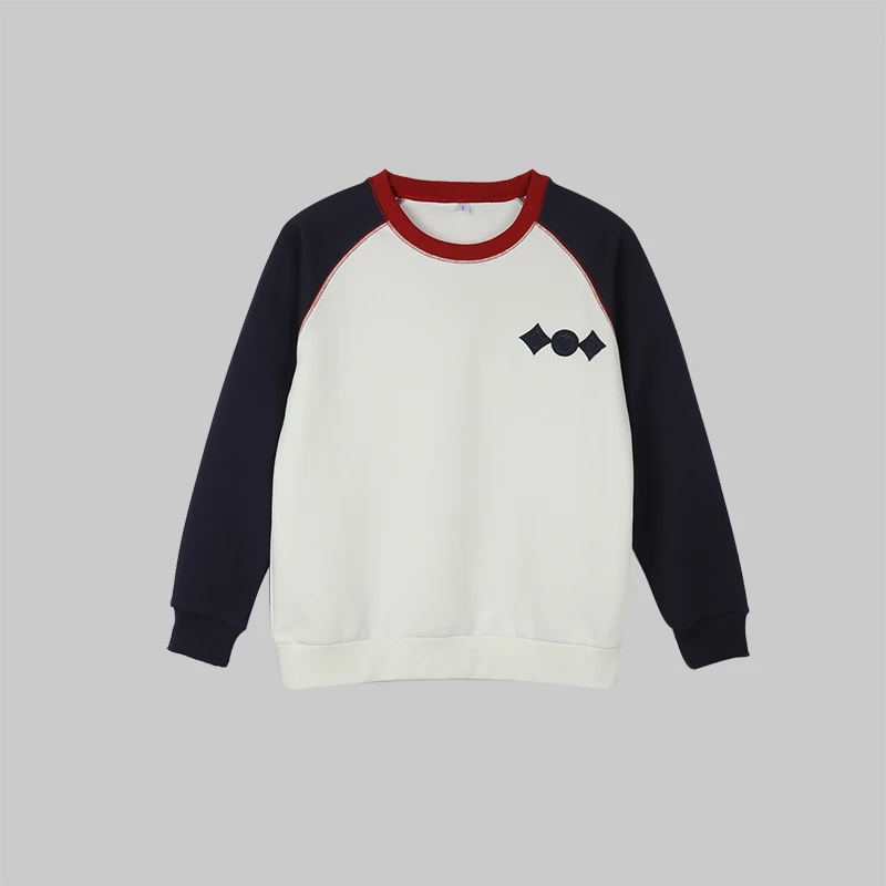 男士撞色老花卫衣