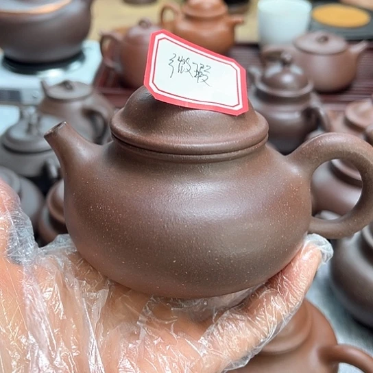 紫砂茶壶森**子黄龙山原矿