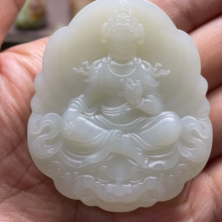 颈饰未镶嵌和田玉