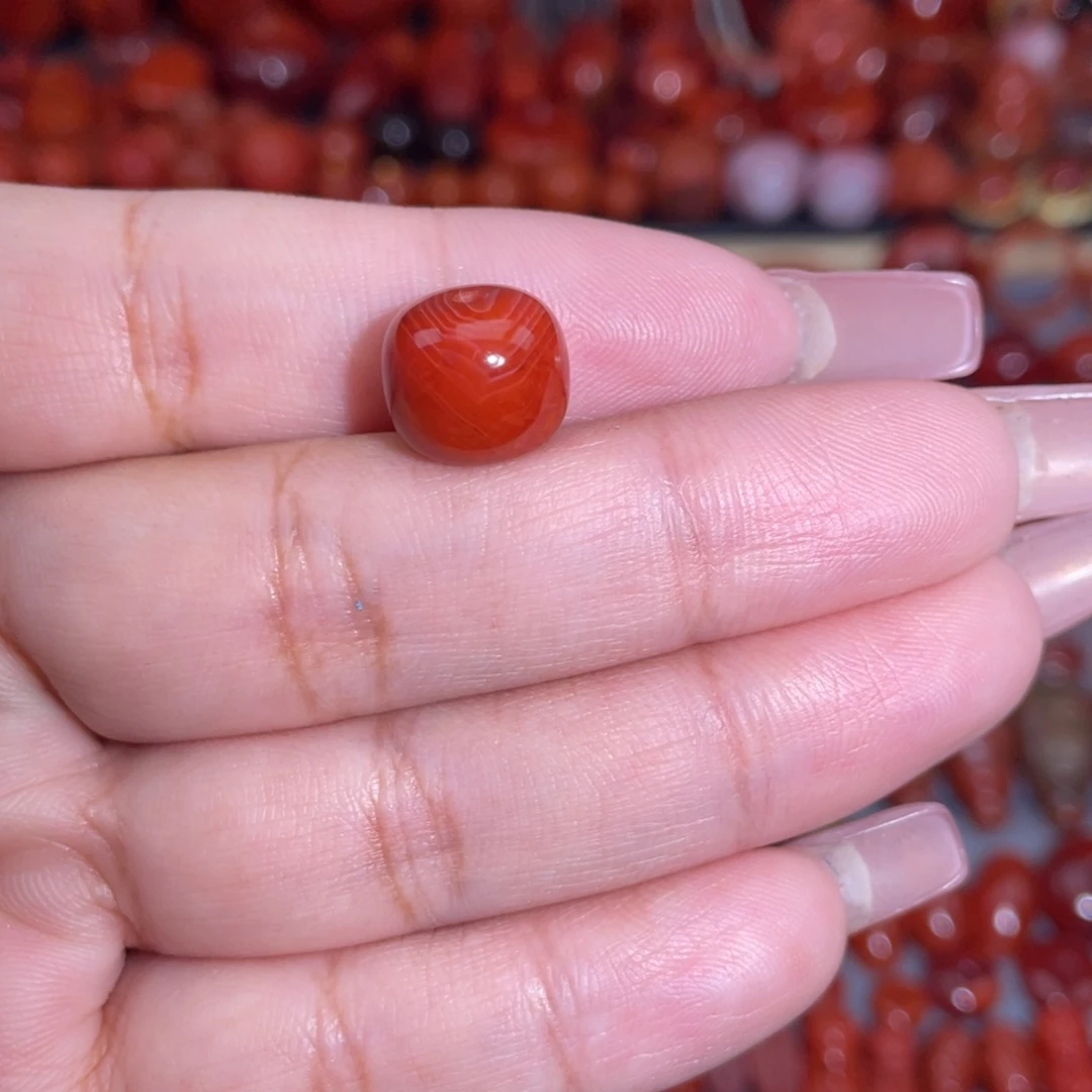 南红玛瑙未镶嵌瓦西老型卡11.6×9.9