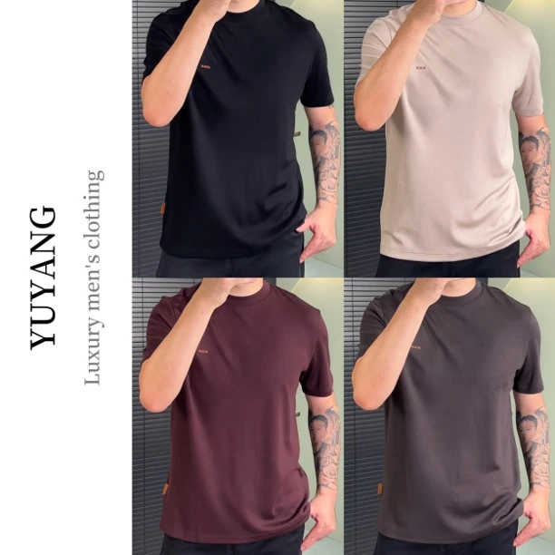 GY8867｜｜奢品男装  高质感简约舒适 圆领短袖内搭T恤