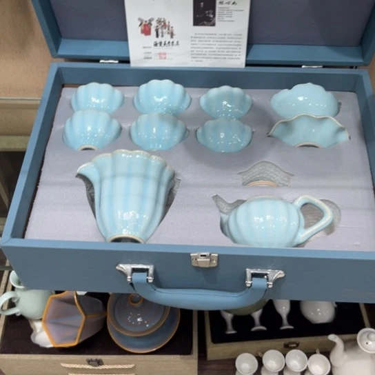 大宋甄选汝瓷茶器