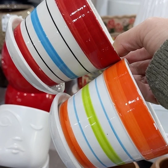 多肉绿植陶瓷花盆9.9包邮，有孔