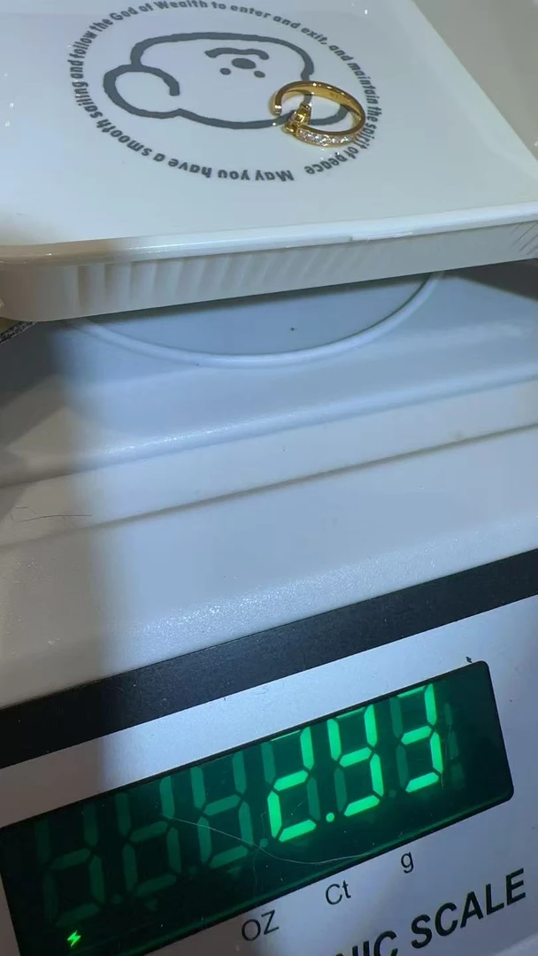 足金精品工艺戒指