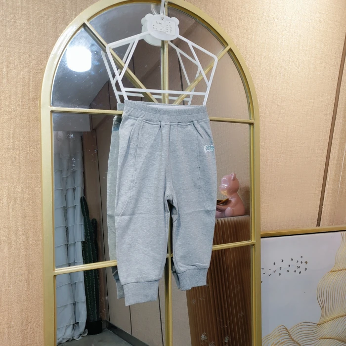 AE203   宝宝灰色单层裤子