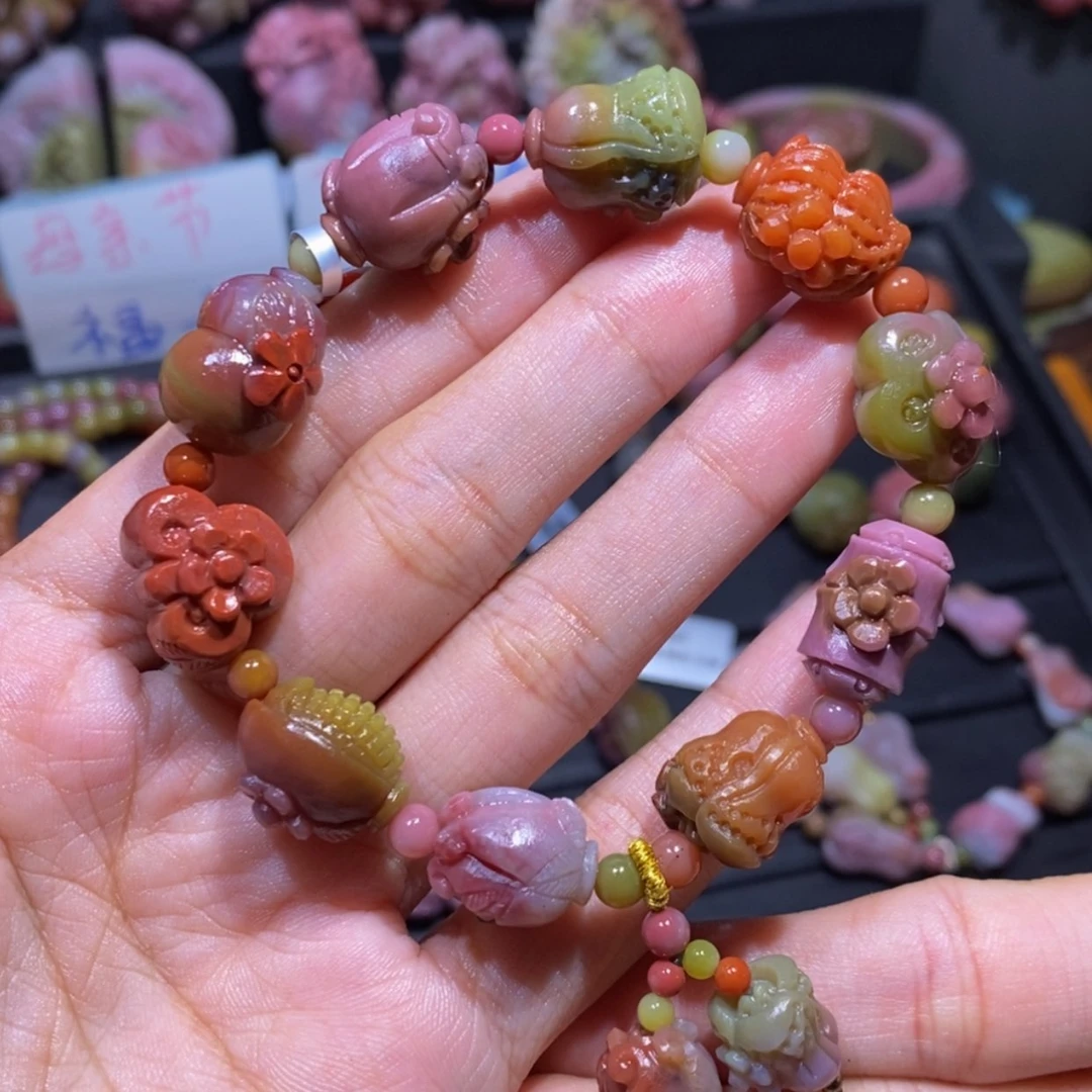 【闪购商品】玛瑙/玉髓手串未镶嵌盐源玛瑙