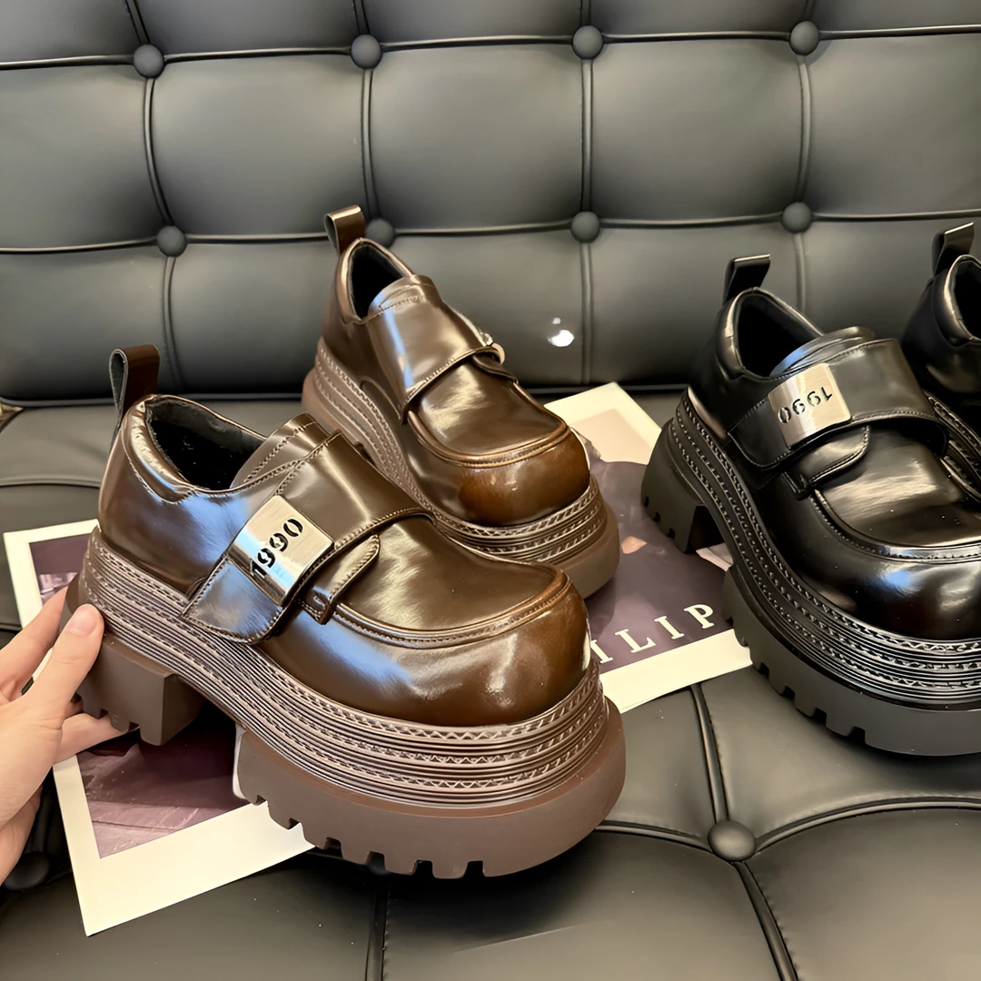 【大白】 理性消费NO退NO换 擦色金属扣乐福鞋296-55