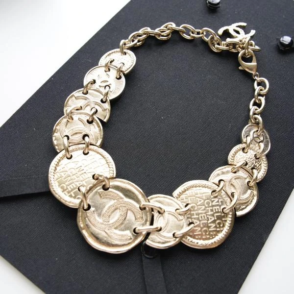 Chanel多钱币项链