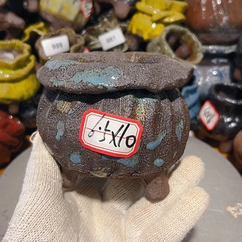 粗陶花盆手工粗陶花盆制作就这样