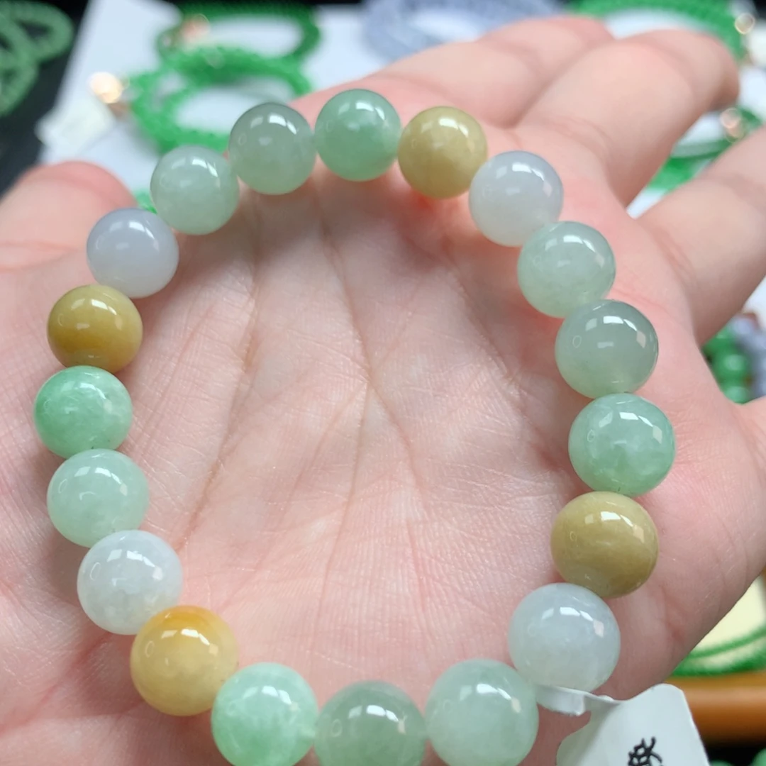 翡翠未镶嵌手链翡翠