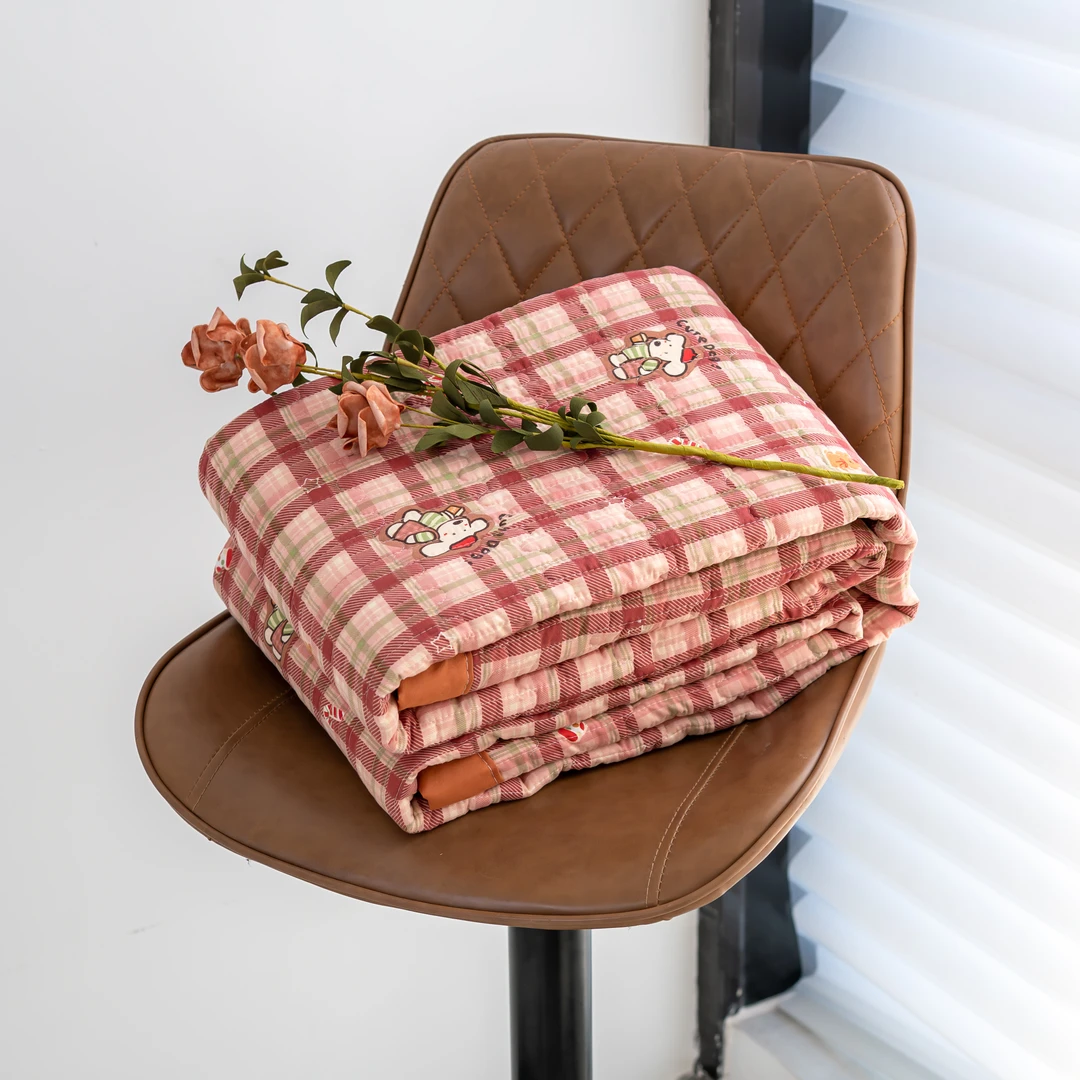 【京かわ会社】A类云纱棉床盖 200*230cm 玛格丽