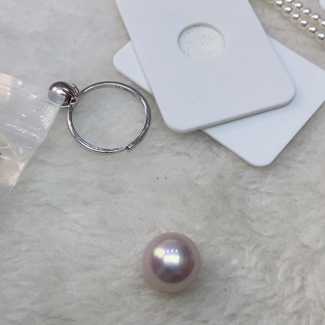 淡水珍珠未镶嵌吊坠(不含链)12-13无暇