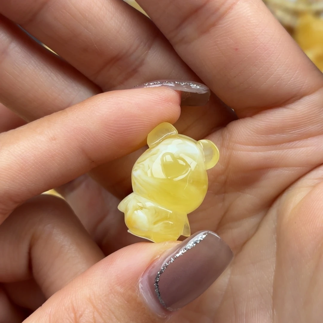 裸石琥珀未镶嵌蜜蜡