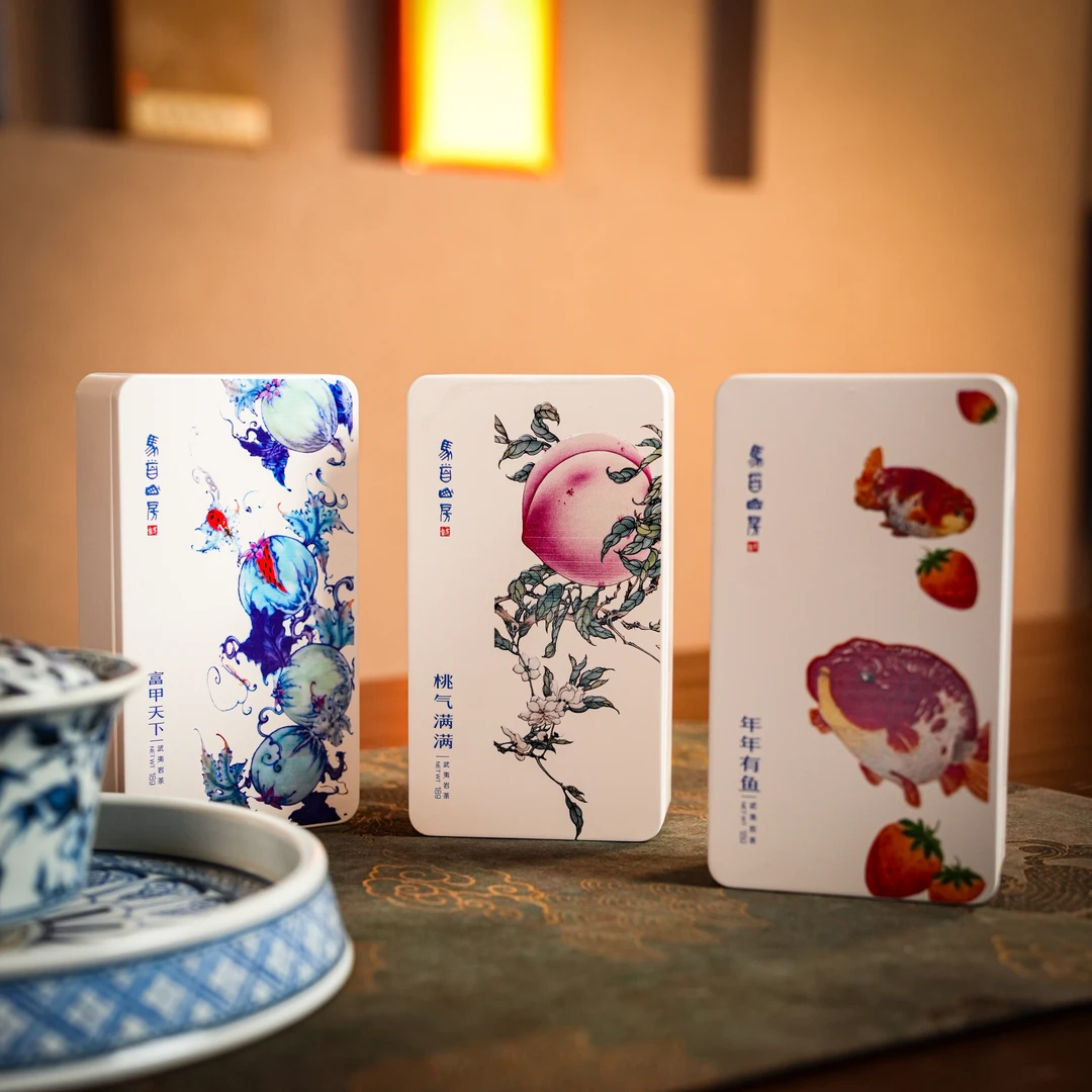 【天心马首】桃气满满，年年有鱼，富甲天下 品鉴装