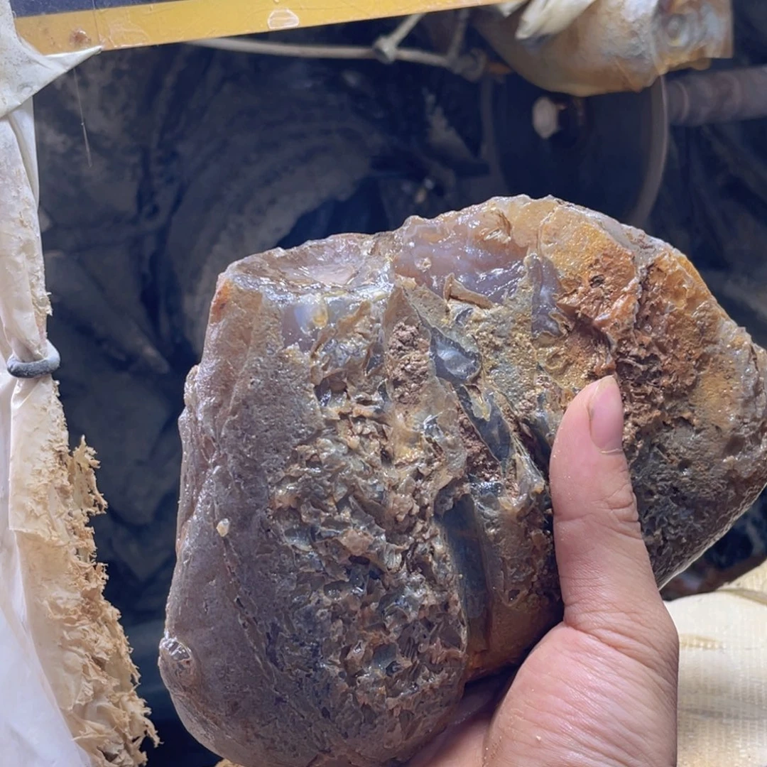 梦***7定制玛瑙天然玛瑙手镯原石