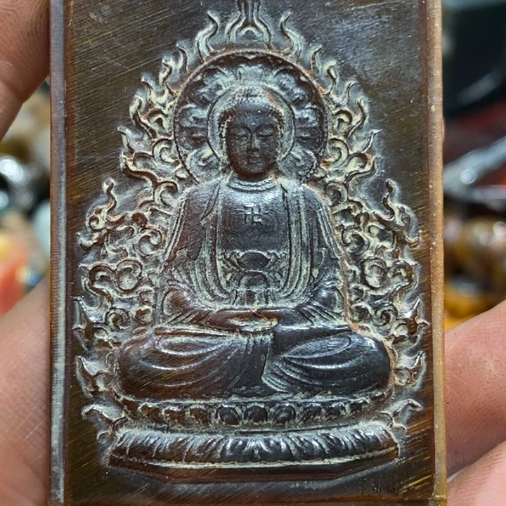 滴血莲花菩提吊坠