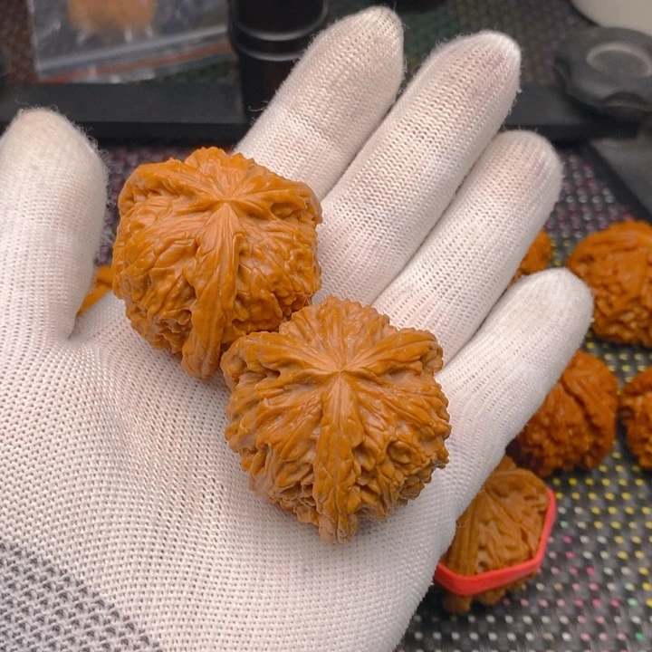 S***k核桃手串/手链拼接白狮子7