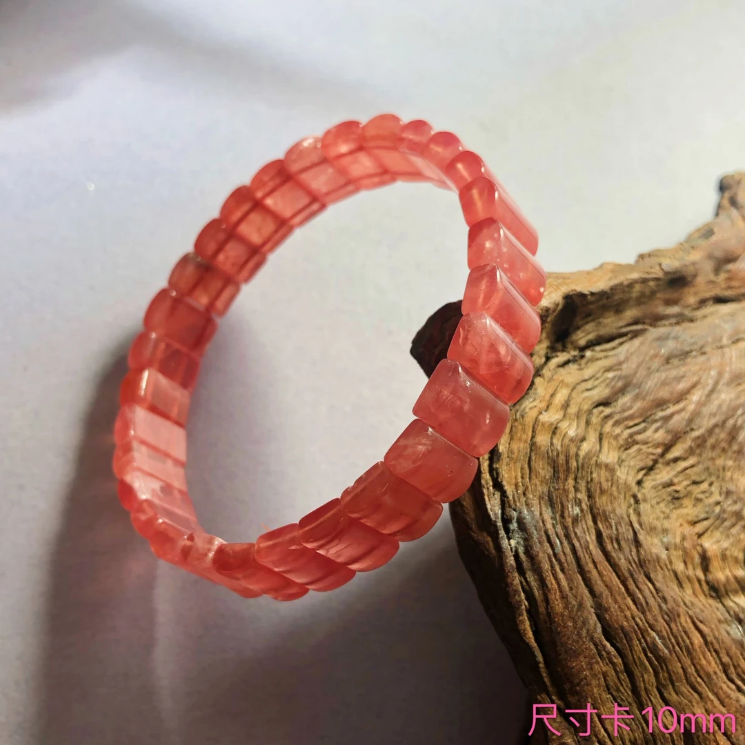 【圣芭黎】天然红纹石手牌冰种多样性发一C1626