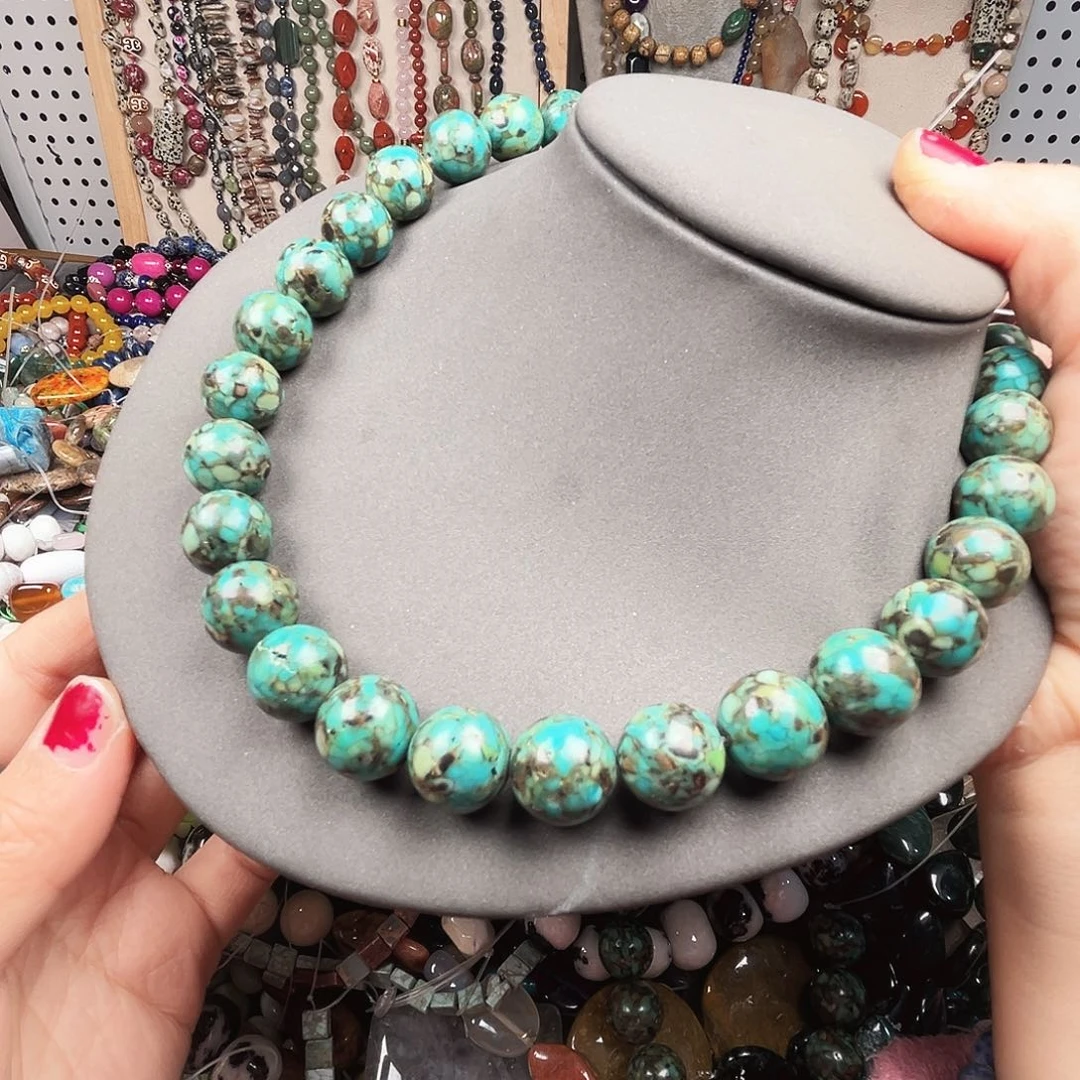 玛瑙/玉髓未镶嵌珠宝半成品卡14 松石