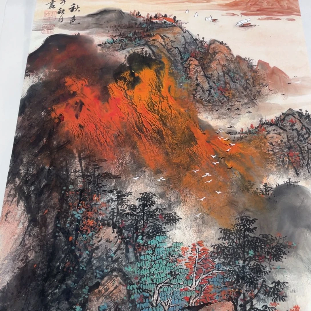 国画霍晓方老师作品欣赏