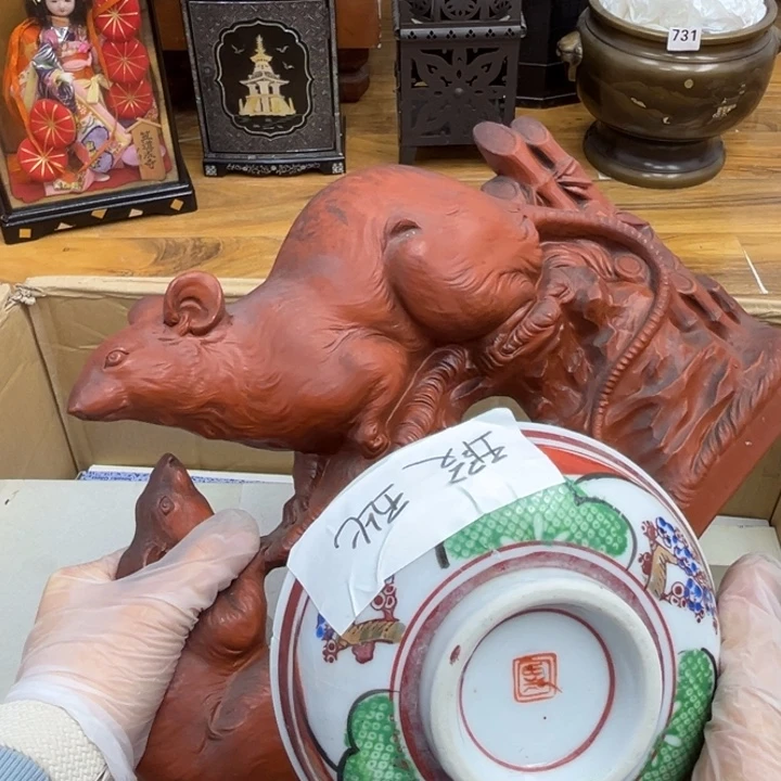 呀工艺品摆件瓷器摆件正能量