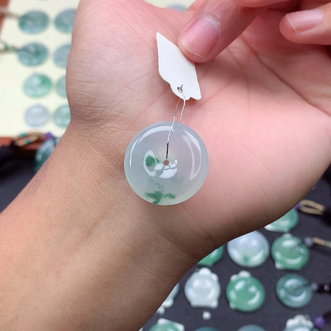 颈饰未镶嵌翡翠24 尺寸23.1-5.6