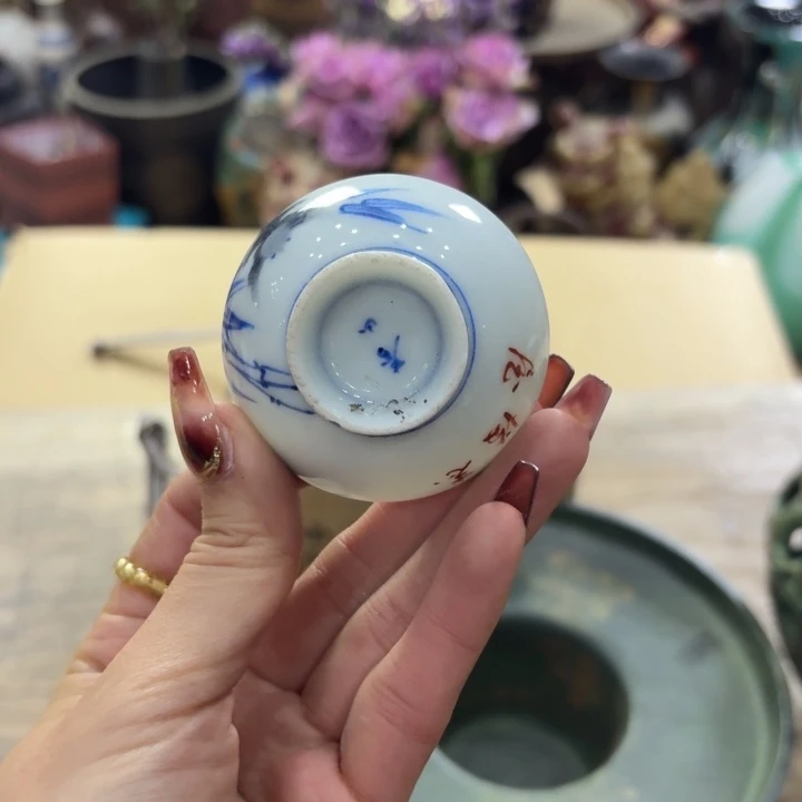 陶瓷古美术置物摆件