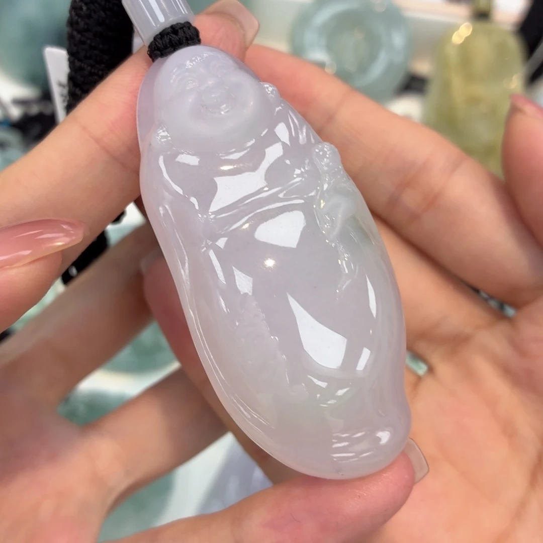 翡翠未镶嵌颈饰缅甸天然A货翡翠