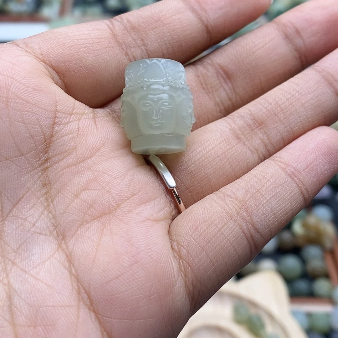 格***）和田玉未镶嵌珠宝半成品