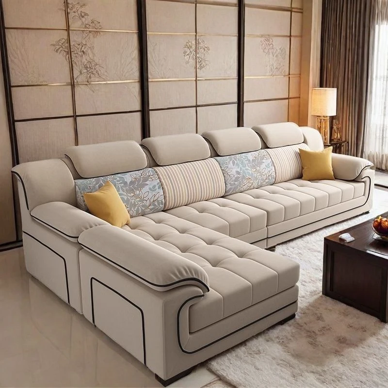 高级直排猫抓免洗科技布沙发新款小户型布艺沙发客厅卧室沙发组合