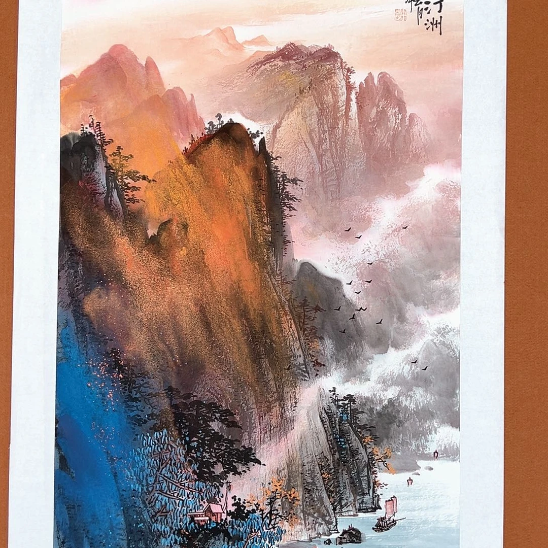 国画李老师经典作品